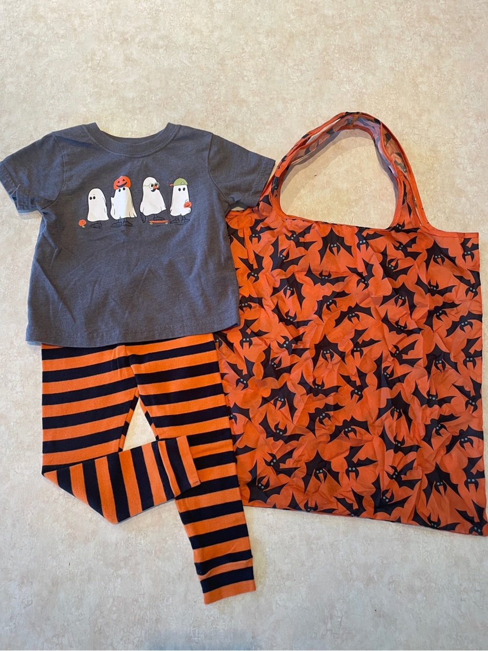 Halloween Tee and Leggings Set